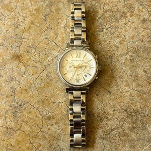 Michael Kors stainless steel watch